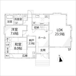 御立中5丁目戸建の物件間取画像